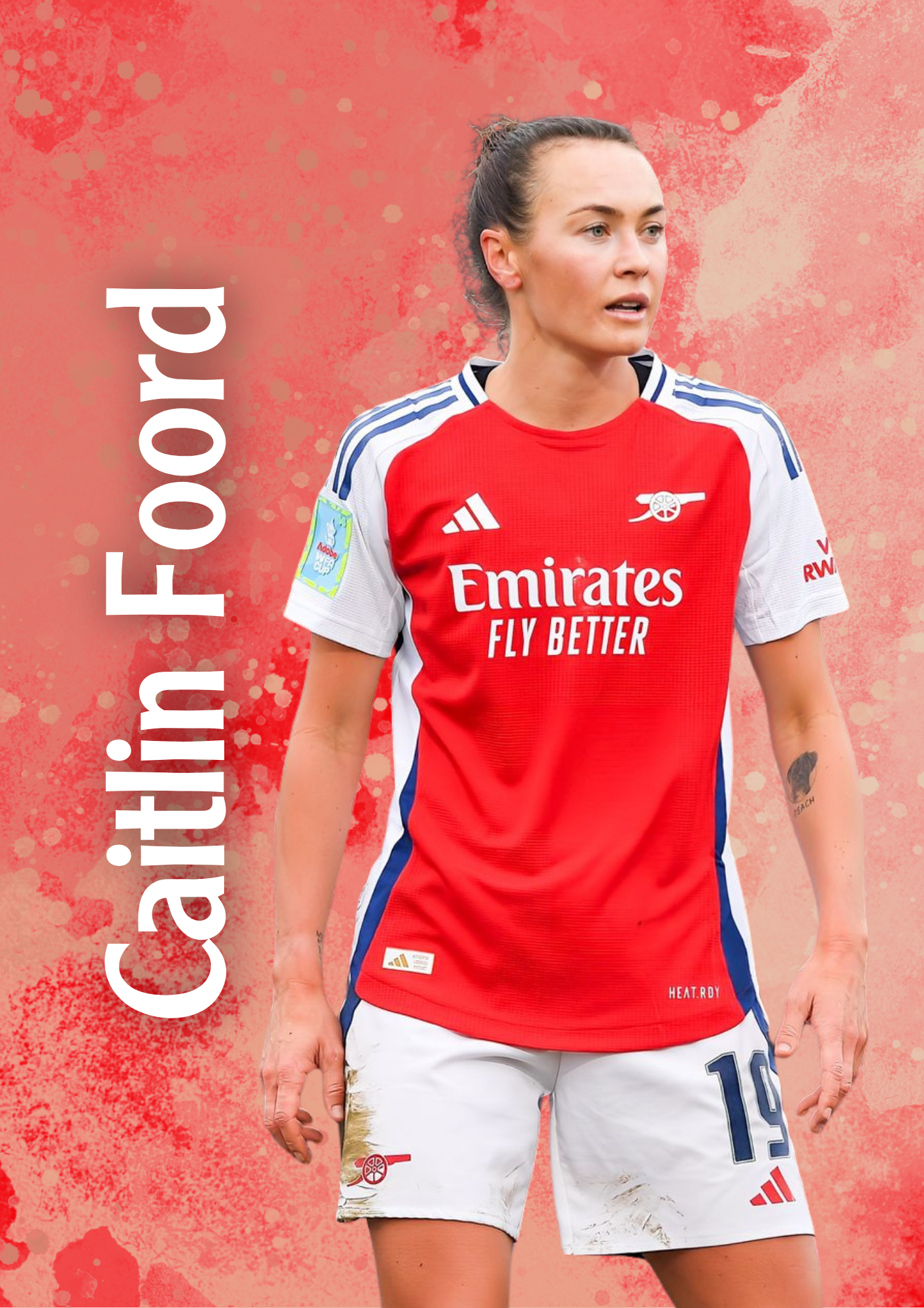 Caitlin Foord Arsenal Women Poster