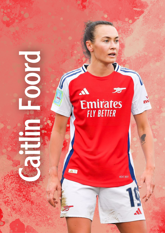 Caitlin Foord Arsenal Women Poster