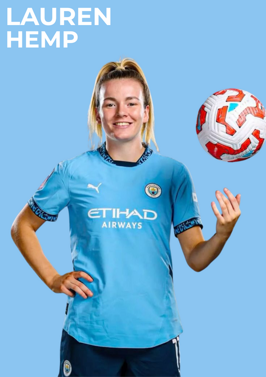 Lauren Hemp Man City Poster