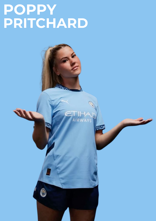 Poppy Pritchard Man City Poster